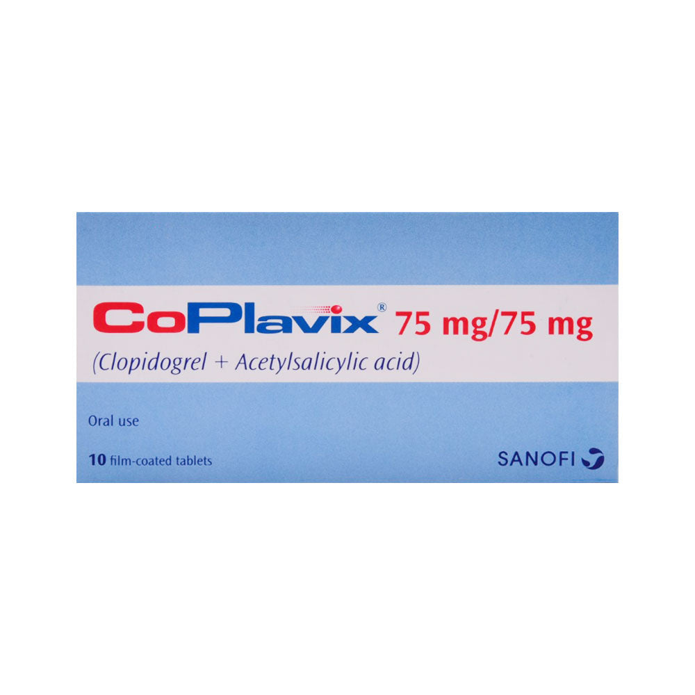 CO PLAVIX 75/75MG TAB Default Title - MamasJan Medicen