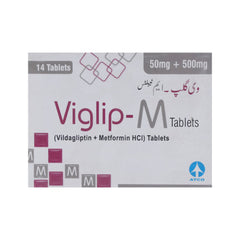 VIGLIP M 50MG/500MG Strip - MamasJan Medicen