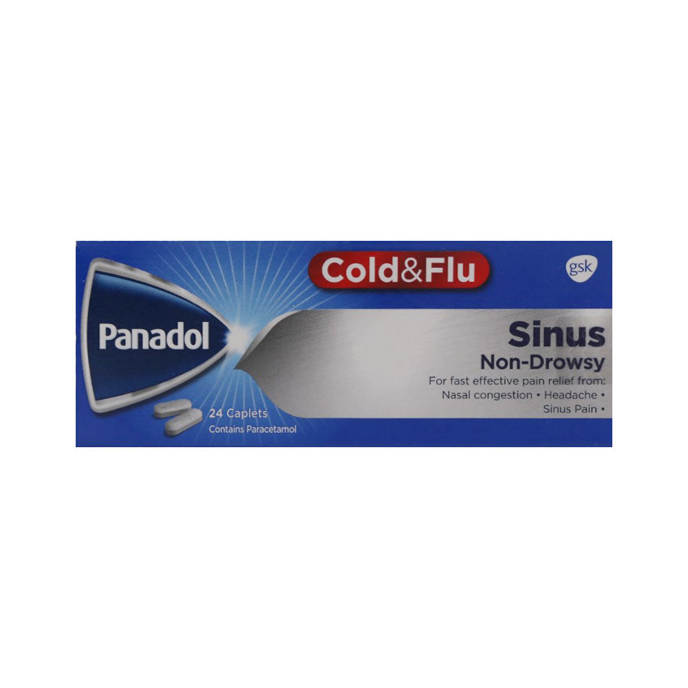 PANADOL TAB SINUS IMP 24S Default Title - MamasJan Medicen