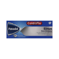 PANADOL TAB SINUS IMP 24S Default Title - MamasJan Medicen