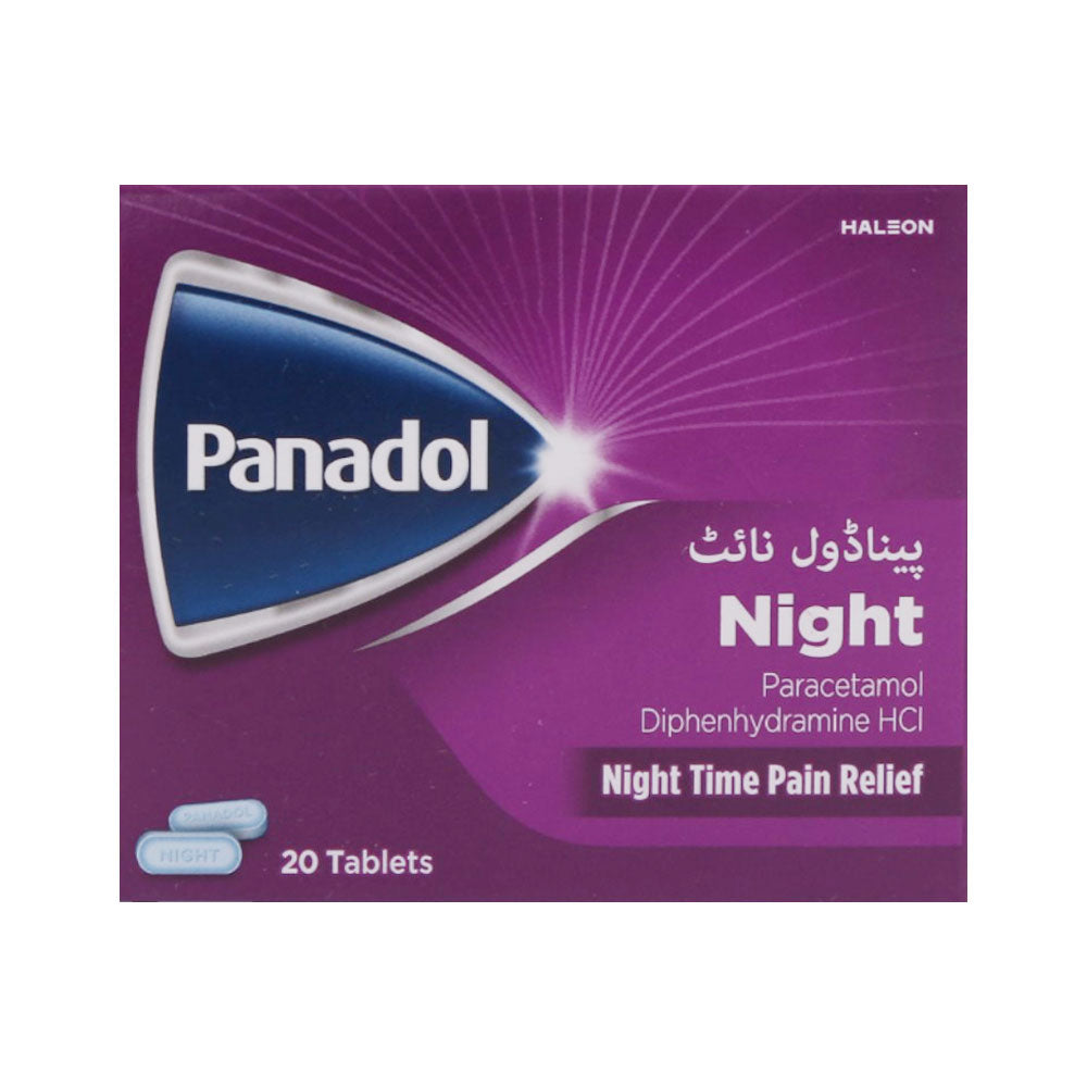 PANADOL NIGHT TAB IMP (20) Default Title - MamasJan Medicen