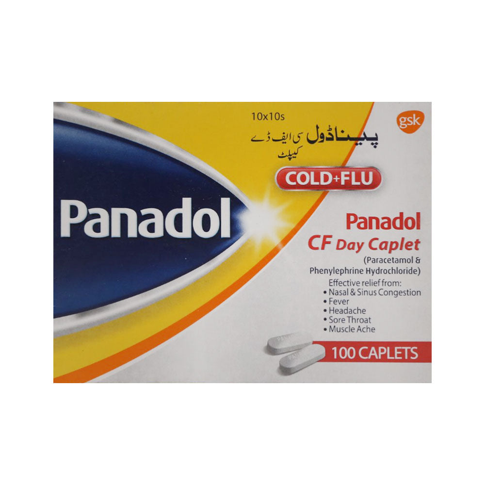 PANADOL CF DAY TAB (100S) Strip - MamasJan Medicen