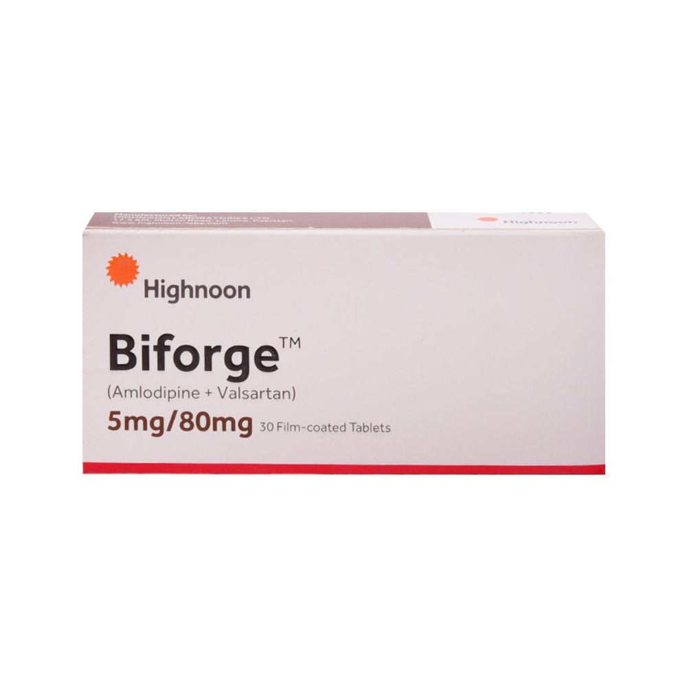 BIFORGE 5/80MG TAB (30S) Strip - MamasJan Medicen