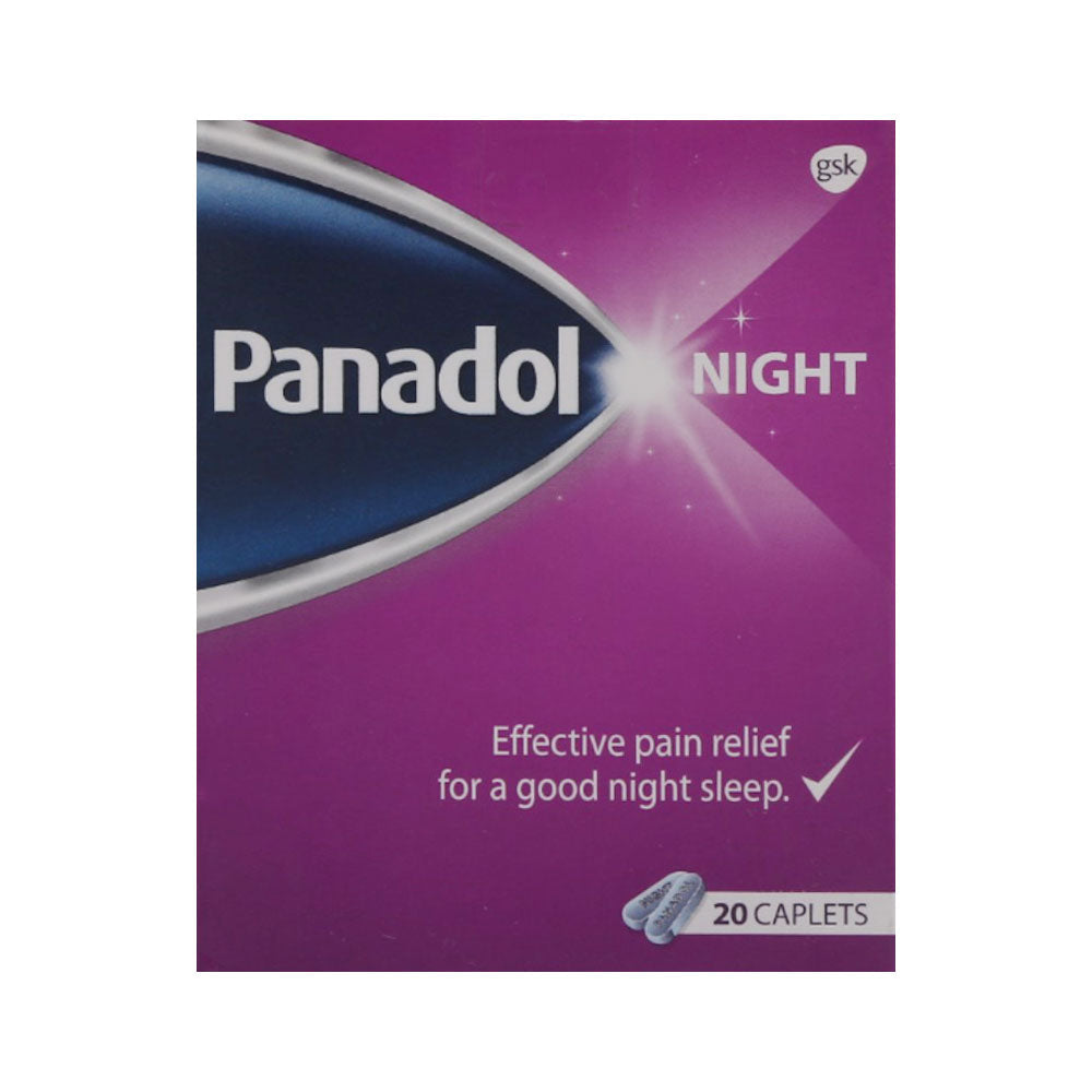 PANADOL NIGHT TAB 20S Strip - MamasJan Medicen
