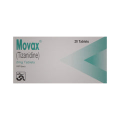 MOVAX 2MG TAB 20S Strip - MamasJan Medicen
