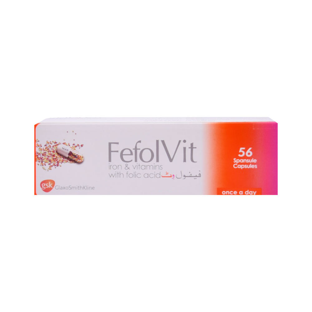 FEFOL VIT CAP (56$) Strip - MamasJan Medicen