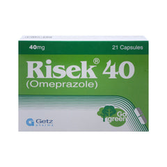 RISEK 40MG CAP 21S Strip - MamasJan Medicen