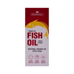 HERBIOTICS OMAPLEX FISH OIL SYP 140ML Default Title - MamasJan Medicen
