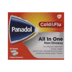 PANADOL COLD AND FLU NON DROWSY (24S) Default Title - MamasJan Medicen