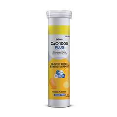 Cac-1000 Plus Mango (Sugar Free) Effervescent Tablets (1 Bottle = 20 Tablets)