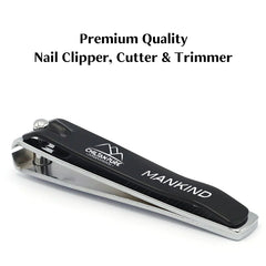 Chiltan-Mankind Nail Clipper Nail Cutter Nail Trimmer - Export Quality Stainless Steel, Durable Ultra Sharp Curved Edges Cutter, Ideal for Trimming Fingernails & Toe Nail
