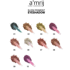 AMRIJ SLEEK PIGMENT EYESHADE 1 - MamasJan Makeup