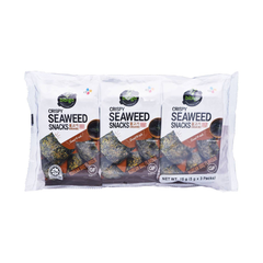BIBIGO CRISPY SEAWEED SNACKS BBQ 3S 15GM Default Title - MamasJan Grocery