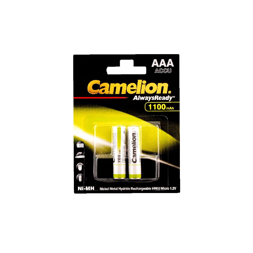 CAMELION RECHARGEABLE CELL AAA2 1100MAH 1.2 V ACCU PC Default Title - MamasJan Grocery Nonfood