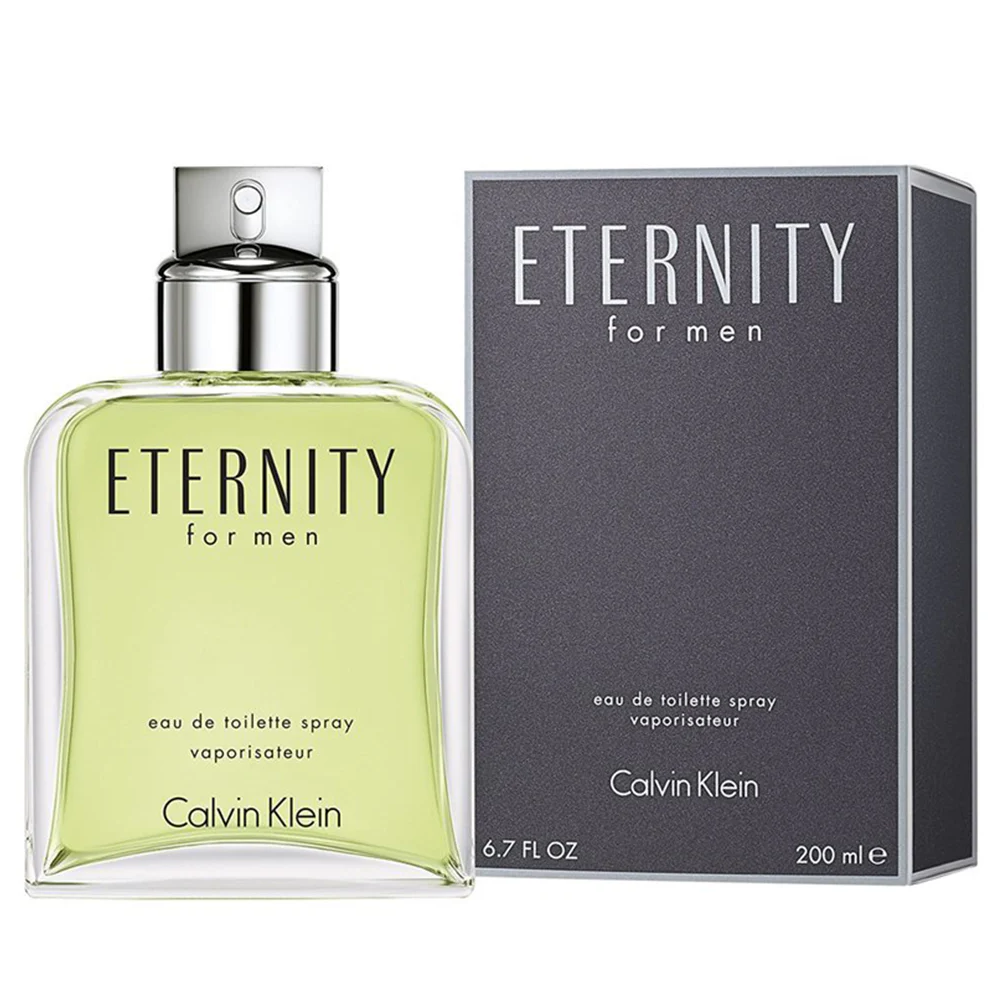 CALVIN KLEIN ETERNITY COLOGNE FOR MEN EDT 200ML Default Title - MamasJan Perfume