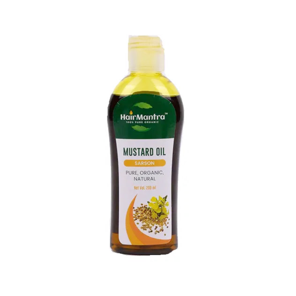 Hair Mantra Mustard Oil 200 Ml Default Title - MamasJan s