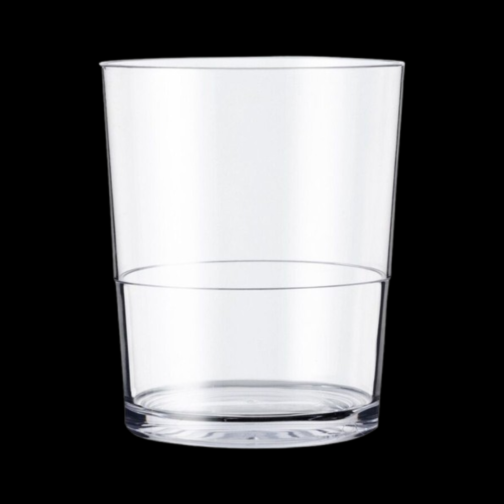 GLASS ACRYLIC KJ25 PLAIN (Pack 6) Default Title - MamasJan Crockery
