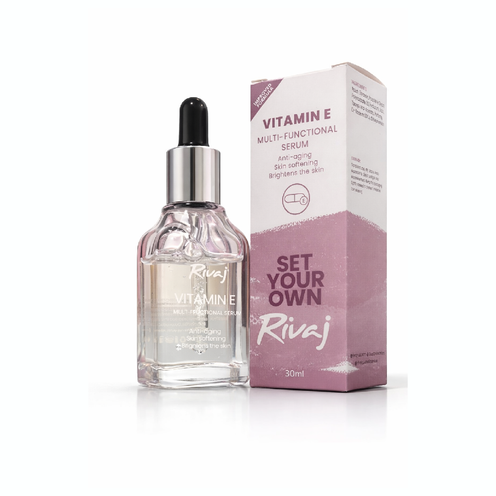 RIVAJ FACE SERUM VITAMIN E MULTIFUNCTION 30ML Default Title - MamasJan skincare