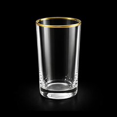 GLASS PSB ICONIC GOLD 420805-438 (Pack 6) Default Title - MamasJan Crockery