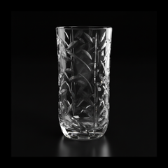GLASS ACRYLIC LEAVES CUT AC102 (Pack 6) Default Title - MamasJan Crockery