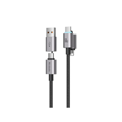 4-in-1 60W MagTidy Travle Cable Black / 60 W - MamasJan Mobile Accessories