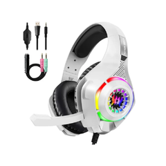 Kotion Each Pro Gaming Headset (GS410) White and Black - MamasJan Mobile Accessories
