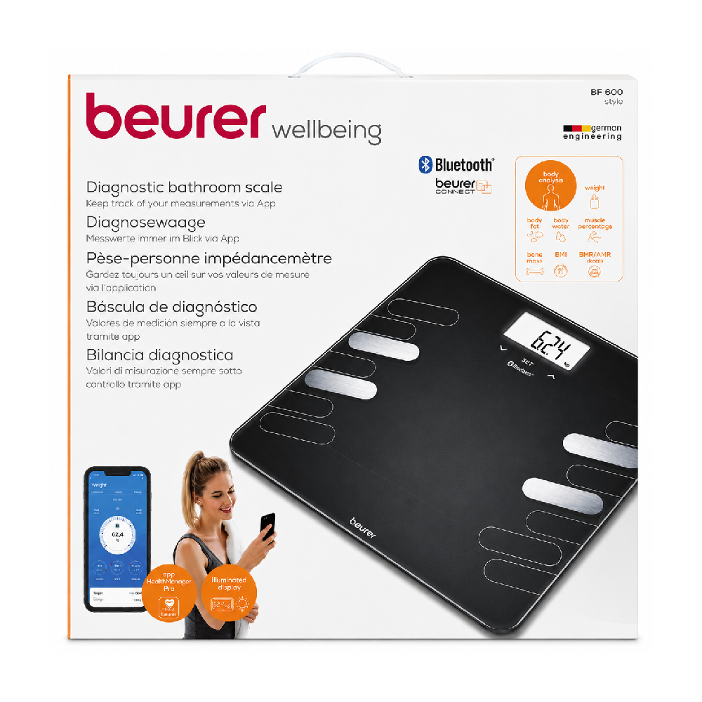 BEURER BATHROOM SCALE BF600 Default Title - MamasJan Electronics