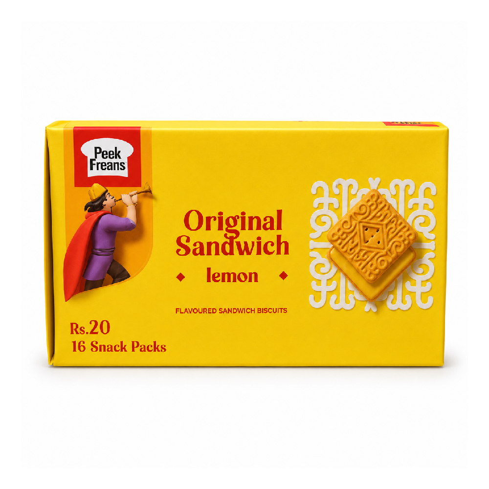 PEEK FREANS LEMON SANDWICH SNACK PACK 32 GM BOX 16PC Default Title - MamasJan GroceryFoods