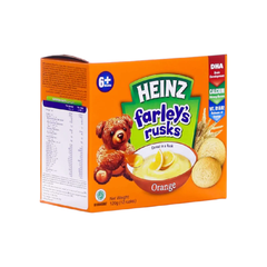HEINZ FARLEY'S RUSK ORANGE 12PC 120 GM Default Title - MamasJan Grocery