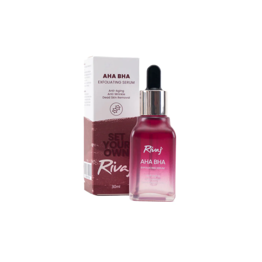 RIVAJ AHA+BHA FACE SERUM 30 ML Default Title - MamasJan skincare