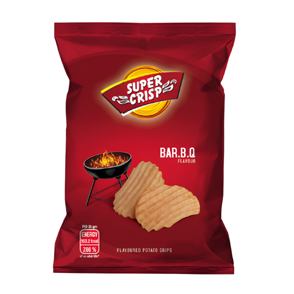 SUPER CRISP CHIPS BARBECUE 15 GM Default Title - MamasJan Grocery