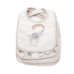 BABY 5PCS BIBS HANGER ZHW-25 6671 Default Title - MamasJan KidsWear