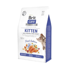 BRIT CARE CAT FOOD PREMIUM KITTEN FRESH SALMON 400 GM Default Title - MamasJan CAT FOOD