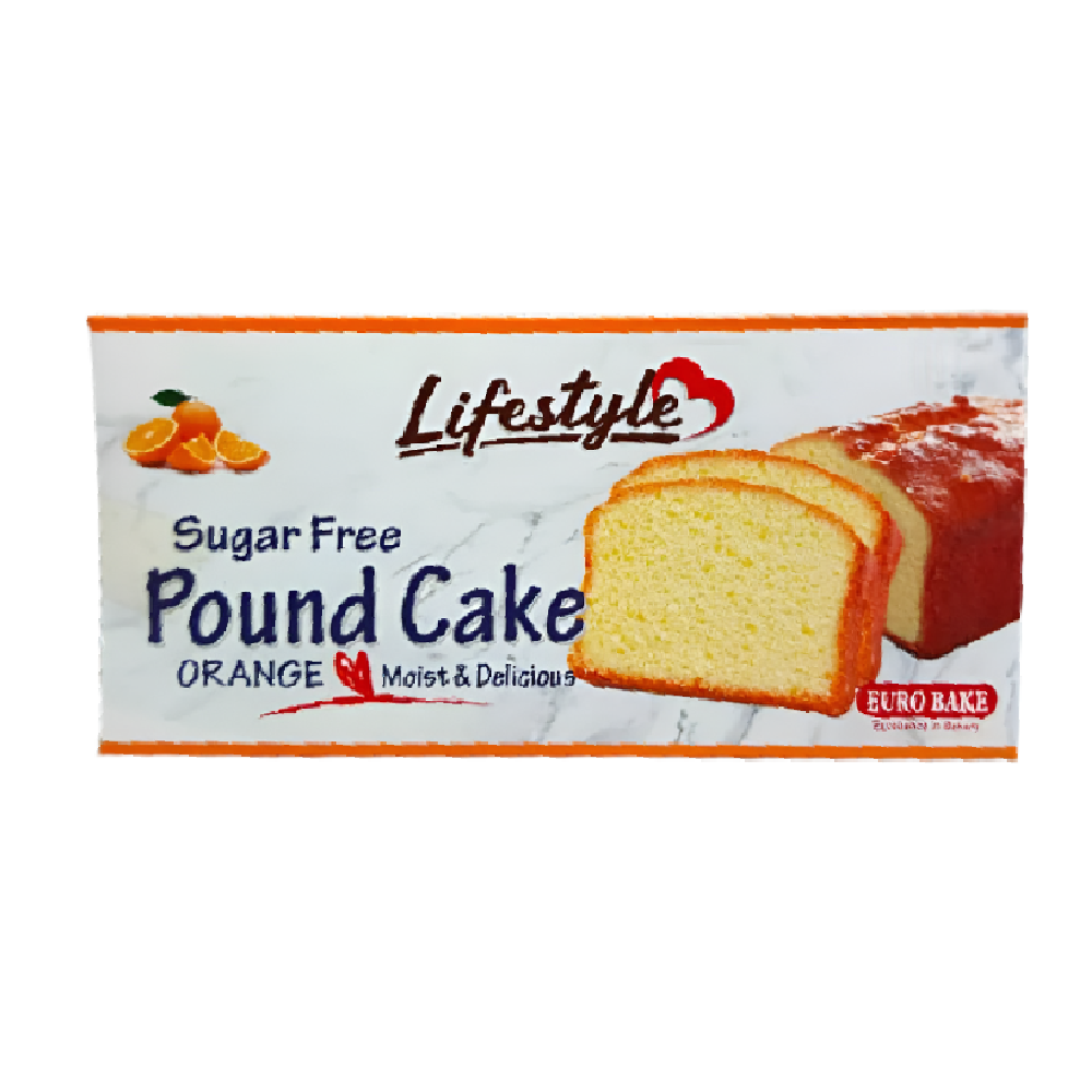 EURO BAKE SUGAR FREE POUND CAKES ORANGE 200 GM Default Title - MamasJan Grocery