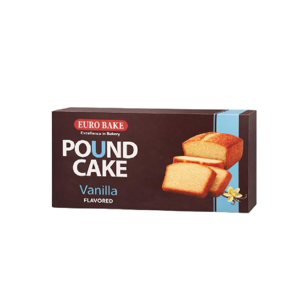 EURO BAKE POUND CAKE VANILLA 225 GM Default Title - MamasJan Grocery