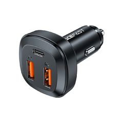 66W 2xUSB-A + USB-C Fast Car Charger Default Title - MamasJan Phone & Accessories