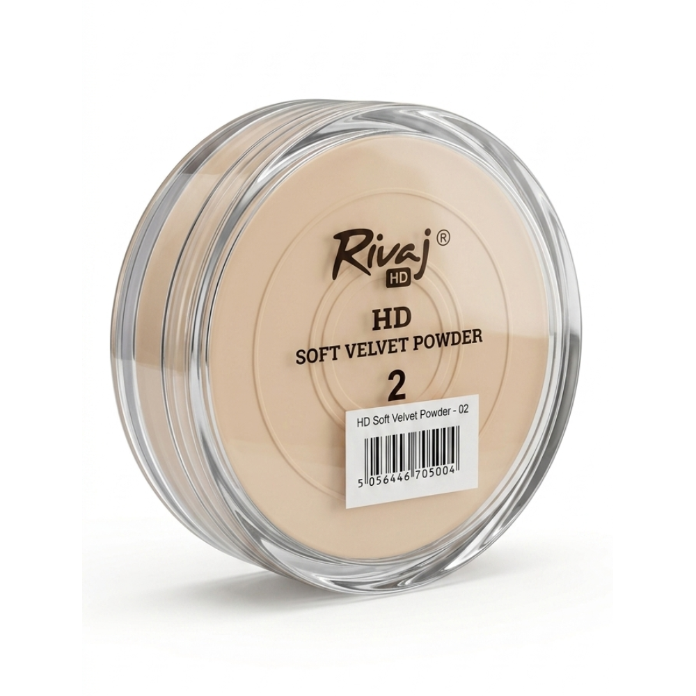 RIVAJ HD SOFT VELVET POWDER 3 - MamasJan Makeup