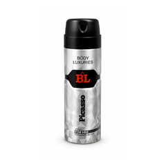 BODY LUXURIES DEODORANT PICASSO MEN 200 ML Default Title - MamasJan Grocery Nonfood