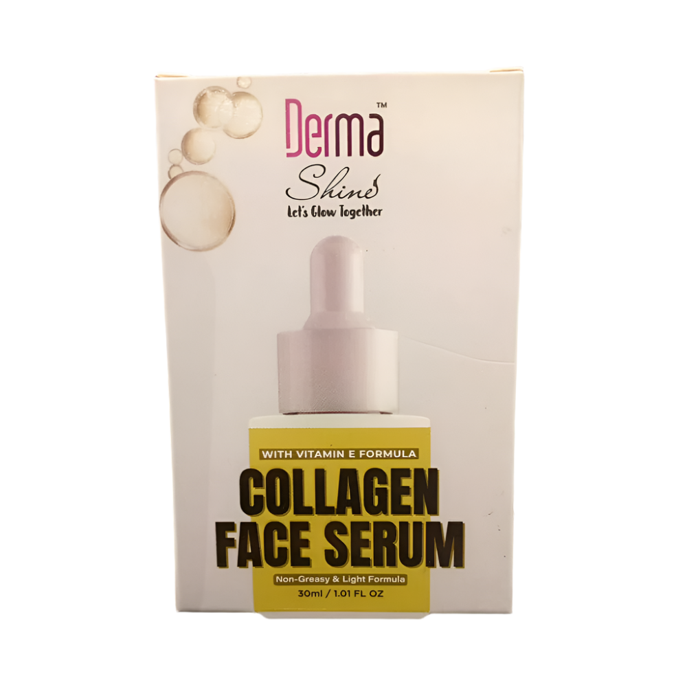 DERMA SHINE VITMAN E & COLLAGEN SERUM 50 ML Default Title - MamasJan skincare