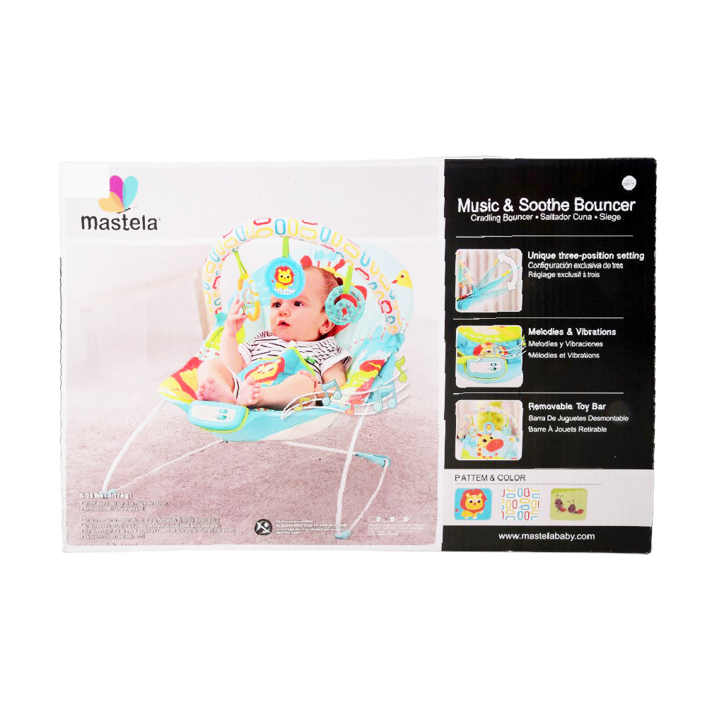 6875 MASTELA CRADLING BOUNCER Default Title - MamasJan Toys