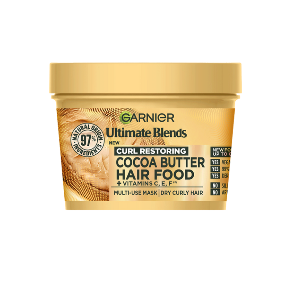 GARNIER ULTIMATE HAIR FOOD COCOA BUTTER & JOJOBA OIL MASK 40 Default Title - MamasJan haircare