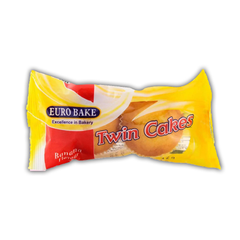EURO BAKE TWIN CAKES BANANA FLAVOUR 30 GM Default Title - MamasJan Grocery
