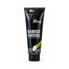 RIVAJ BAMBOO CHARCOAL WHITENING FACE WASH 100 ML Default Title - MamasJan skincare