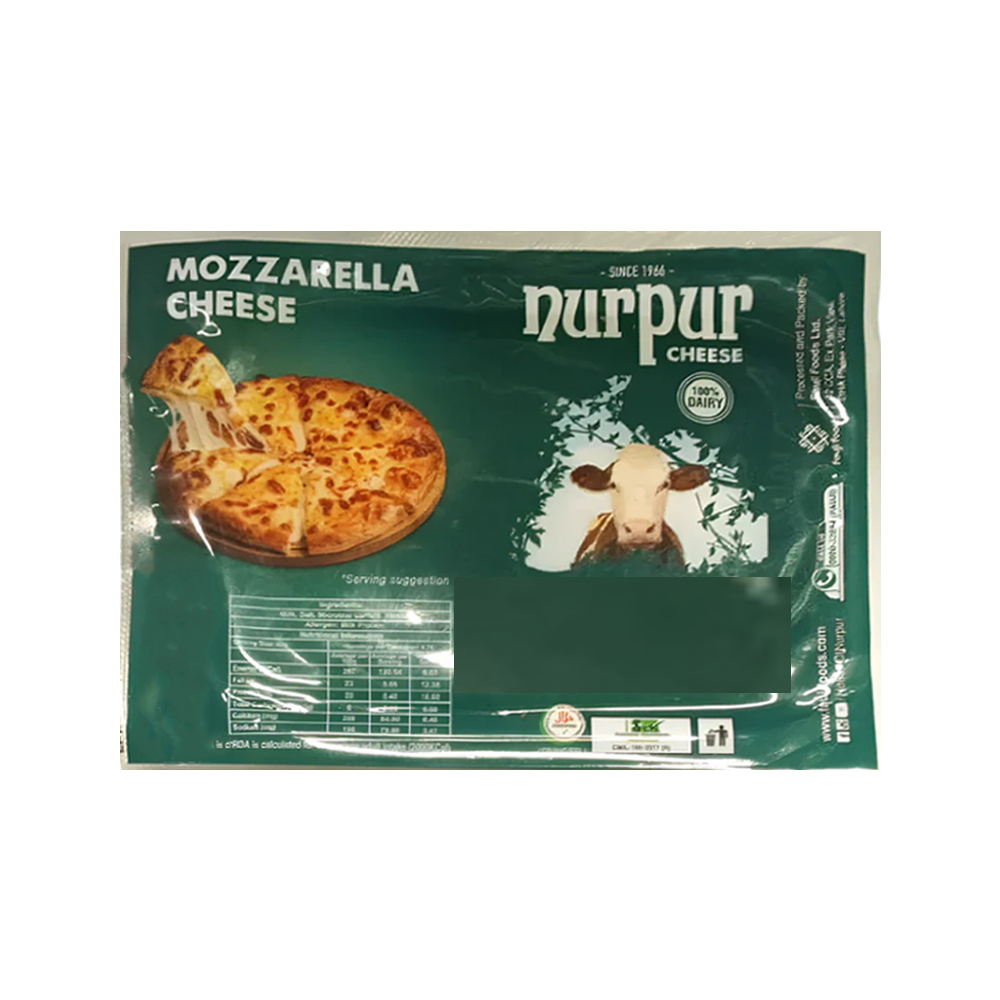 NURPUR MOZZARELLA CHEESE BLOCK 200GM Default Title - MamasJan Grocery