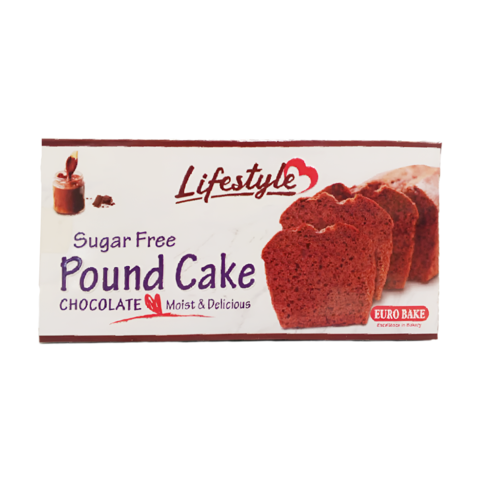 EURO BAKE SUGAR FREE POUND CAKES CHOCOLATE 200 GM Default Title - MamasJan Grocery