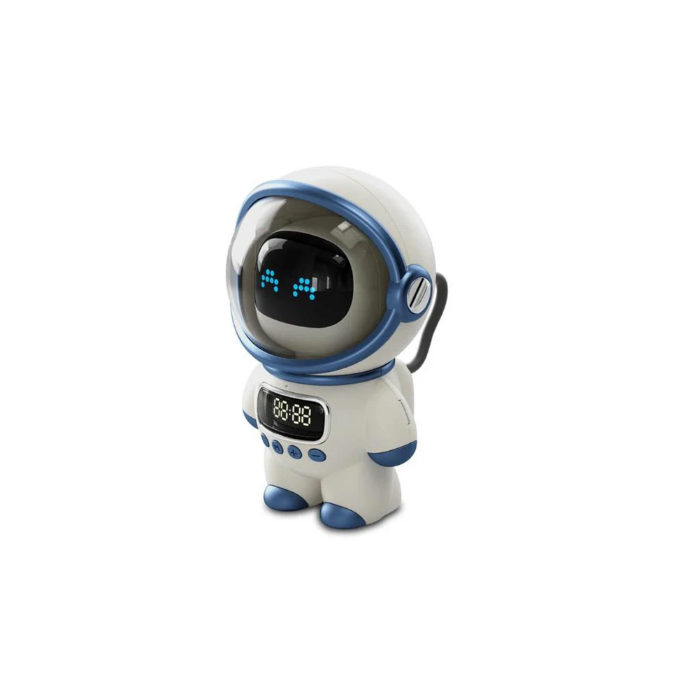 Astronaut Smart Bluetooth Speaker | Alarm Clock /Night Light Pink - MamasJan Microphones & Speakers