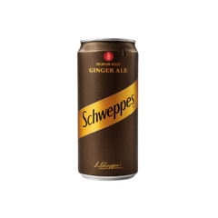 SCHWEPPES GINGER ALE DRINK CAN 320 ML Default Title - MamasJan GroceryFoods