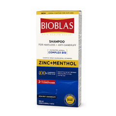BIOBLAS AHL ZINC+MENTHOL SHAMPOO 360ML Default Title - MamasJan haircare