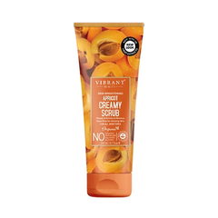 VIBRANT BEAUTY APRICOT CREAMY SCRUB 200 ML Default Title - MamasJan skincare