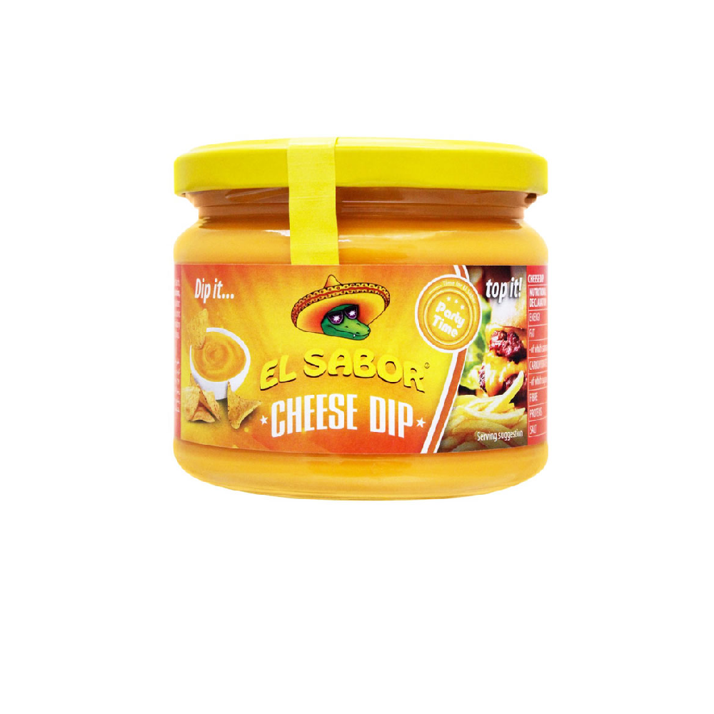 EL SABOR SAUCE CHEESE DIP 300 GM Default Title - MamasJan Grocery